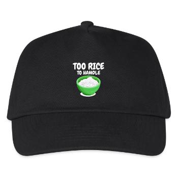 Cadeau de cuisine du chef amateur de riz - Casquette de baseball Enfant - noir - Devant