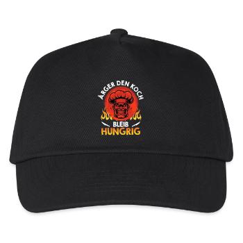 Chef TROUBLE THE CHEF STAY HUNGRY Funny - Kids’ Baseball Cap - black - Front