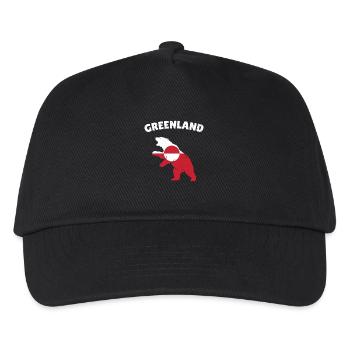 Greenland Arctic Bear - Kids’ Baseball Cap - black - Front