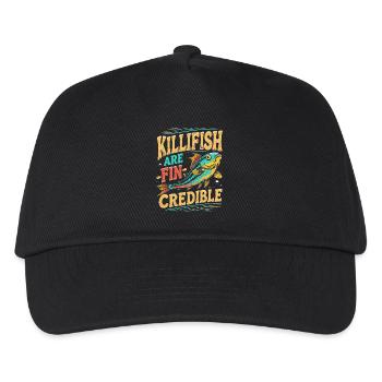 Toothcarp Killfish Toothed carp - Kids’ Baseball Cap - black - Front