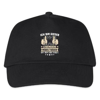 Furniture Carrier Sayings - Kids’ Baseball Cap - black - Front