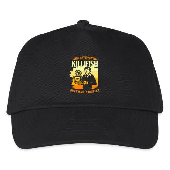 Toothcarp Killfish Toothed carp - Kids’ Baseball Cap - black - Front