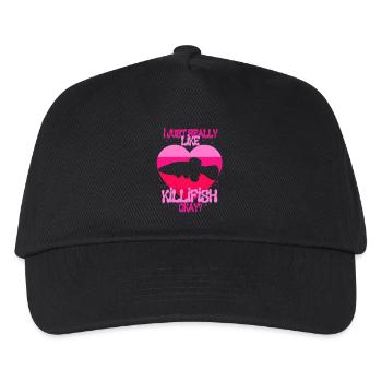 Toothcarp Killfish Toothed carp - Kids’ Baseball Cap - black - Front