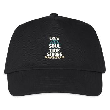 Seemannschaftsgeschenk Für Deckhand Ocean Work - Kinder Basecap - Schwarz - Vorne