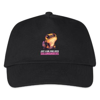 Fire Salamander Salamander - Kids’ Baseball Cap - black - Front