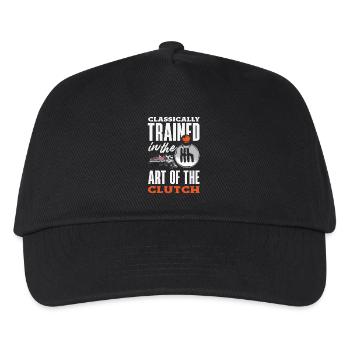 Voiture manuelle, entraînée classiquement - Casquette de baseball Enfant - noir - Devant