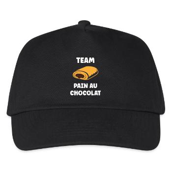 pain au chocolat - Kids’ Baseball Cap - black - Front