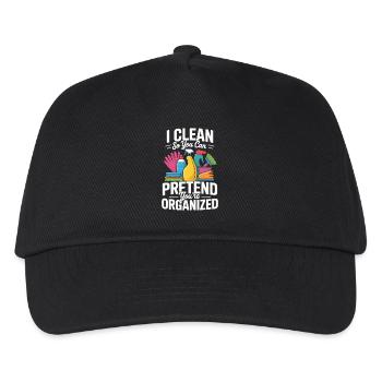 Cleaning team Cleaner Gift Workplace - Kids’ Baseball Cap - black - Front