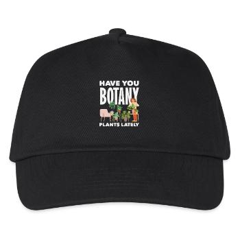 Botany Plants Lately Funny - Kids’ Baseball Cap - black - Front