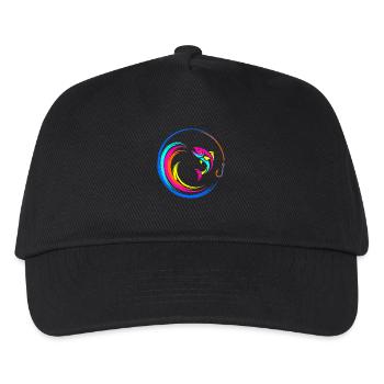 Fish Fish Hook - Kids’ Baseball Cap - black - Front