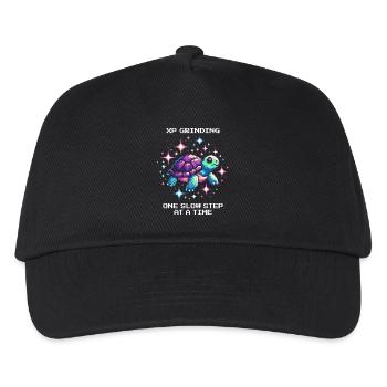 Grinding XP | Turtle - Kids’ Baseball Cap - black - Front