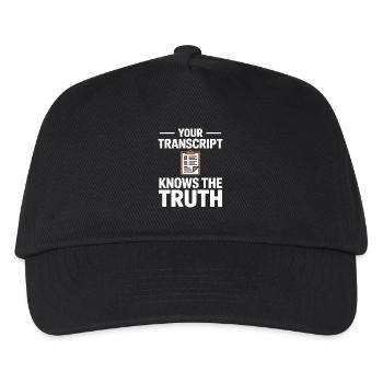 School Secretariat Valuable Work Pupils Teachers - Kids’ Baseball Cap - black - Front