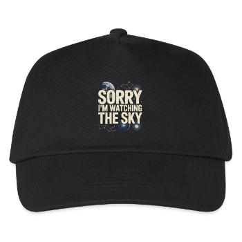 Astronomer Galaxy Outerspace Universe Astronomy - Kids’ Baseball Cap - black - Front