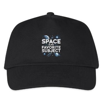 Astronomer Galaxy Outerspace Universe Astronomy - Kids’ Baseball Cap - black - Front