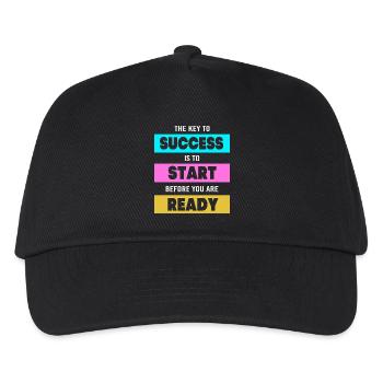 Unternehmer Workaholic - Kinder Basecap - Schwarz - Vorne