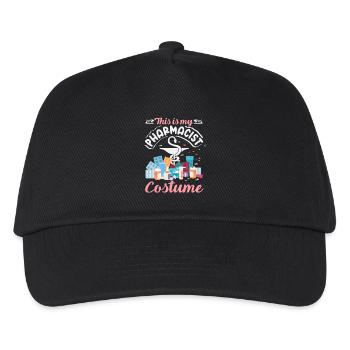 Das Ist Mein Apotheker Kostüm Pharmacy Tech - Kinder Basecap - Schwarz - Vorne