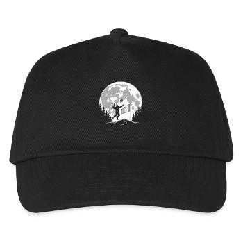 Bigfoot Volleyballspieler - Kinder Basecap - Schwarz - Vorne