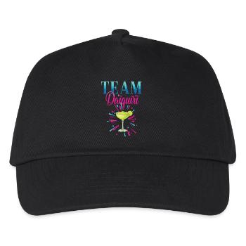 Équipe de cocktails de soirée de jeune fille Daiquiri - Casquette de baseball Enfant - noir - Devant