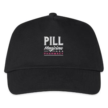 Pillenmagier Apotheker Pharmazietechniker - Kinder Basecap - Schwarz - Vorne