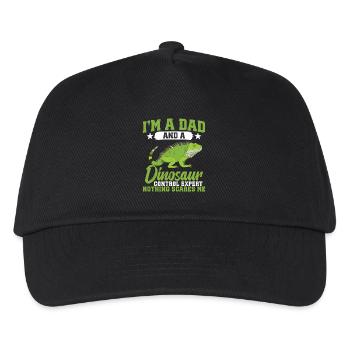 Outils de chasse aux lézards Équipement de chasse aux reptiles - Casquette de baseball Enfant - noir - Devant