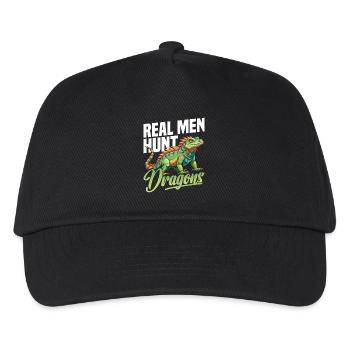  Iguana Removal Technician Lizard Hunting Gear - Kids’ Baseball Cap - black - Front