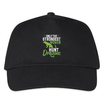  Reptile Hunter Costume Iguana Removal Tech Lizard - Kids’ Baseball Cap - black - Front