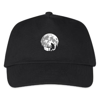 Bigfoot Schach - Kinder Basecap - Schwarz - Vorne
