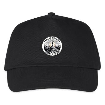 Sommet du succès - Casquette de baseball Enfant - noir - Devant