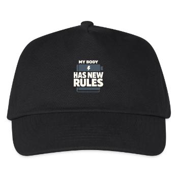 Perimenopause Humor Perimenopause - Kids’ Baseball Cap - black - Front