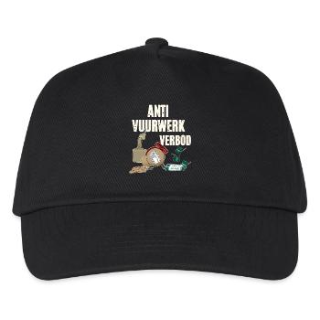 Vuurwerk Pyro - Casquette de baseball Enfant - noir - Devant