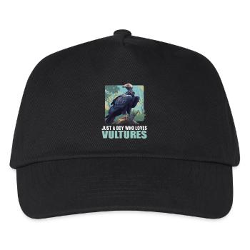 Vulture - Kids’ Baseball Cap - black - Front