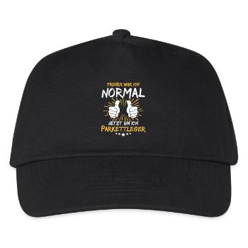 Parquet Layer Saying - Kids’ Baseball Cap - black - Front