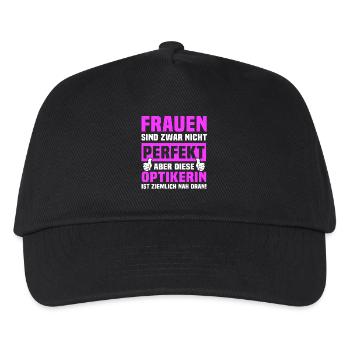 Optician Sayings - Kids’ Baseball Cap - black - Front