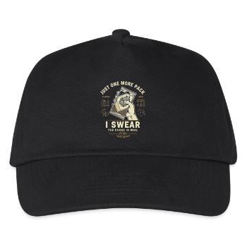Just One More Pack I Swear The Chase Is Real - Kids’ Baseball Cap - black - Front