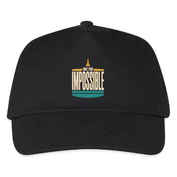 Science-fusée, Scientifique en fusées, Aérospatiale - Casquette de baseball Enfant - noir - Devant