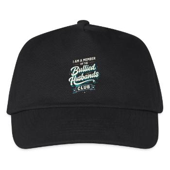 Husband Bullied Husbands Club - Kids’ Baseball Cap - black - Front