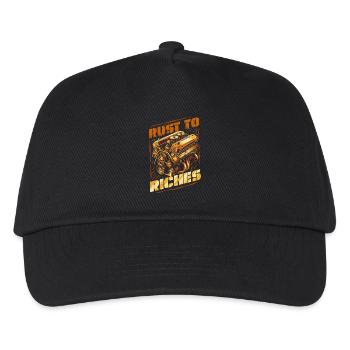 Auto Restauration Rust To Riches - Kids’ Baseball Cap - black - Front