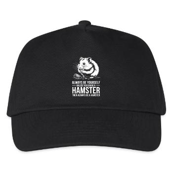 Hamster Sayings Hamster Funny Hamster Gift - Kids’ Baseball Cap - black - Front
