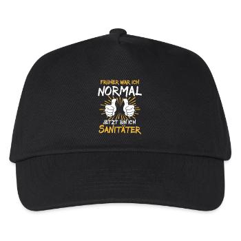 paramedic saying - Kids’ Baseball Cap - black - Front