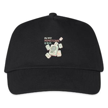À l’époque de mon Mahjong : joueur de Mahjong - Casquette de baseball Enfant - noir - Devant