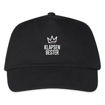 Slap Best Crazy Madhouse Office Saying - Kids’ Baseball Cap - black - Front