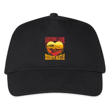 Car Restoration Vintage Love - Kids’ Baseball Cap - black - Front