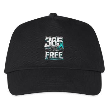 Abstinence de désintoxication : Accro 365 jours gratuits - Casquette de baseball Enfant - noir - Devant