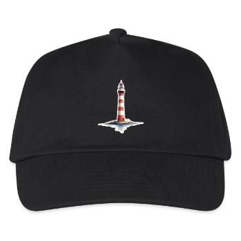 lighthouse - Kids’ Baseball Cap - black - Front