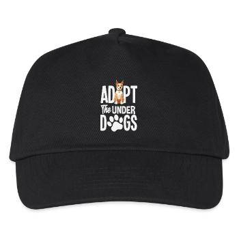 Adopt Dogs Animal Rescue Shelter - Kids’ Baseball Cap - black - Front