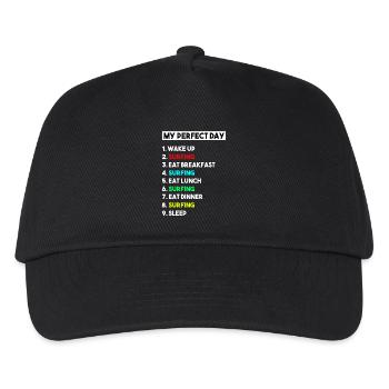 Mon jour parfait : Modeler Sculpteur drôle - Casquette de baseball Enfant - noir - Devant