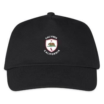 Cali Vibes California Shield - Casquette de baseball Enfant - noir - Devant
