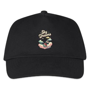 Tiny House - Kids’ Baseball Cap - black - Front