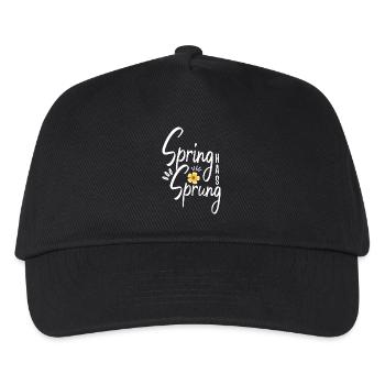 Spring Has Sprung Pagan Spring Equinox Wicca - Kids’ Baseball Cap - black - Front