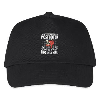 Postman BETTER BE NET TO YOUR POSTMAN - Kids’ Baseball Cap - black - Front